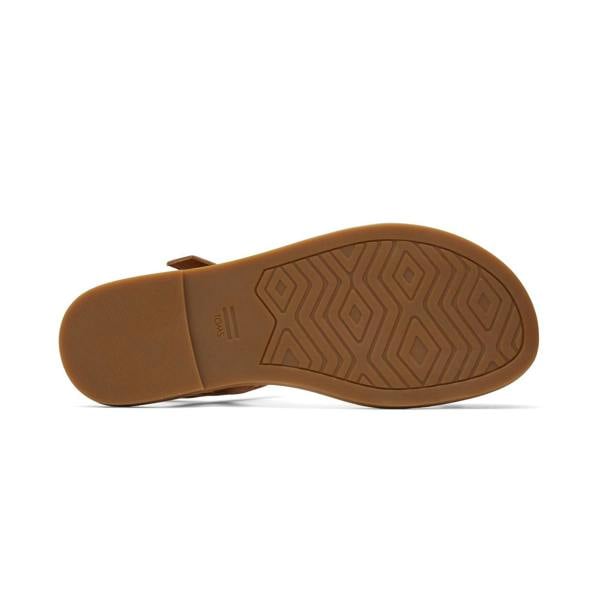 Toms KIRA Ankle Strap Sandals in Tan