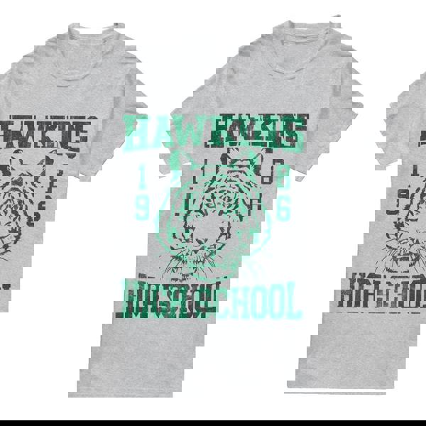 Stranger Things Mens Hawkins High School 1986 T-Shirt - Sport Heather