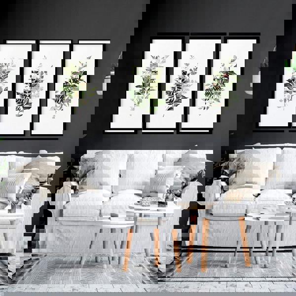 Greenery wall painting | set of 3 wall art prints