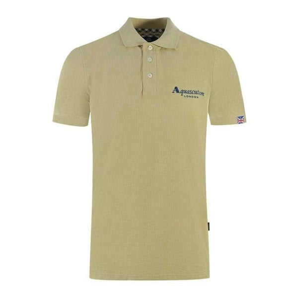 Aquascutum Unisex Adult London 1851 Polo Shirt - Beige