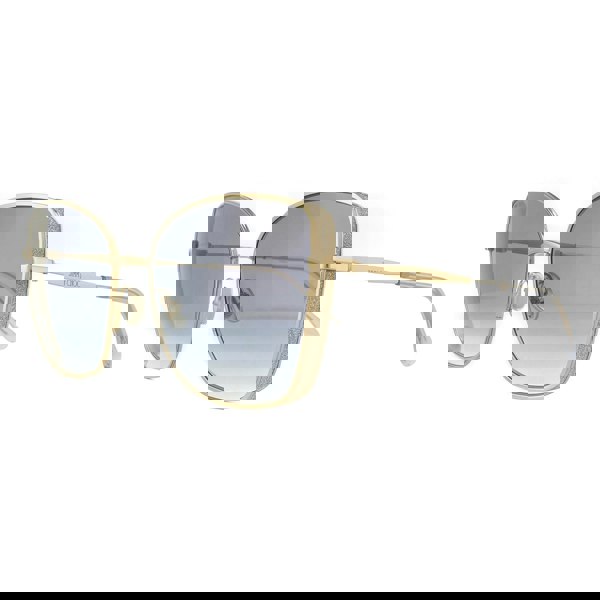 Jimmy Choo Sunglasses ALEXIS/S 000 1V Rose Gold Blue Gradient