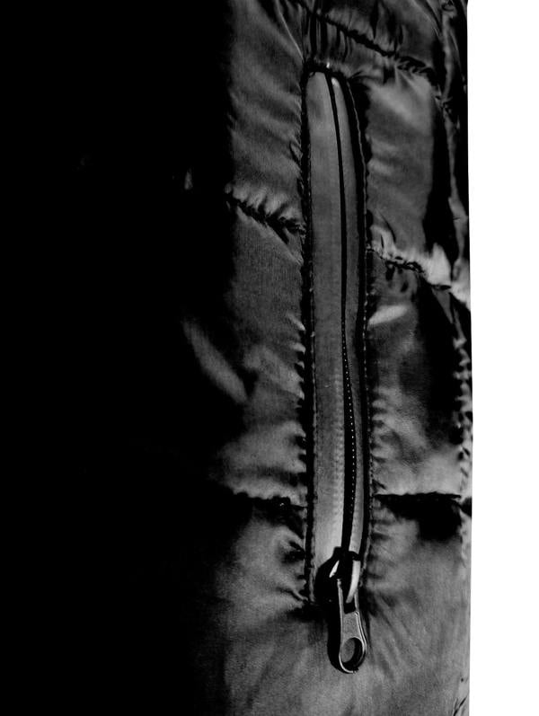 Quilted Puffer Hooded Jacket Black – Warm, Durable Winter Coat - Optimum
