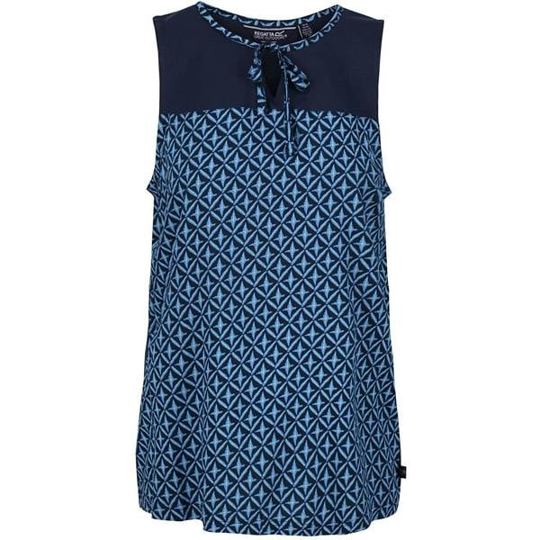Regatta Womens Janessa Tile Top - Navy