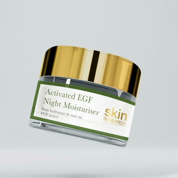 PO2SR007 Skin Research Activated EGF Night Moisturiser 50ml Twin Value Savings Pack