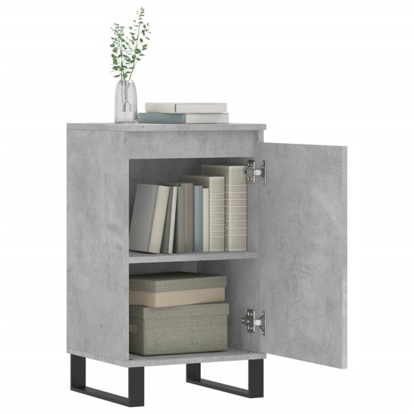 Berkfield Sideboard Concrete Grey 40x35x70 cm Engineered Wood
