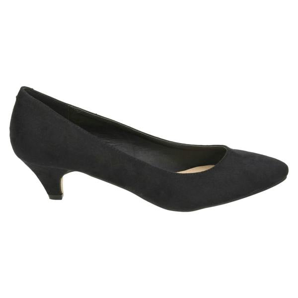 Anne Michelle Ladies Anne Michelle Mid Heel Pointed Toe Court Shoes