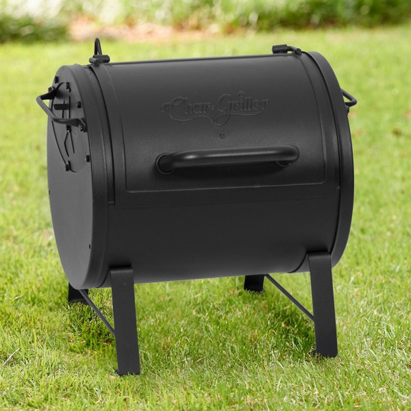 Char-Griller Portable Charcoal Grill & Side Fire Box - Compact & Perfect for On-the-Go Grilling