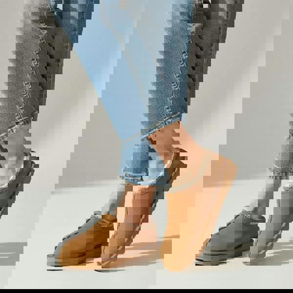 VIVA Womens Flexible Anti-Slip Sole Memory Foam Slip-On Slippers