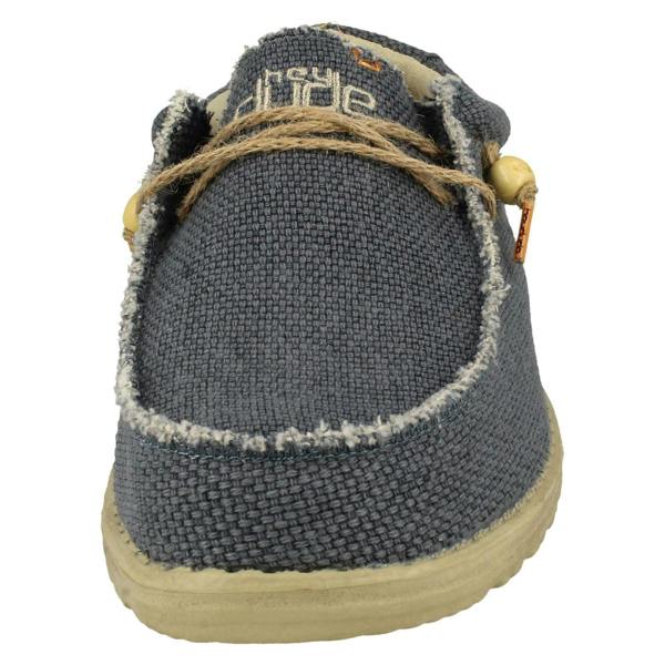 HEYDUDE Mens Hey Dude Lace Up Casual Shoes Wally Braided