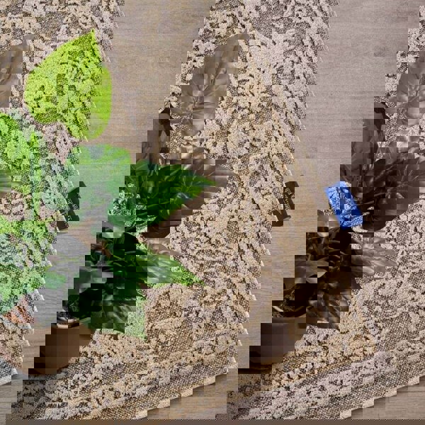 The Rugs Floral Design Soft Pile Rug for Elegance