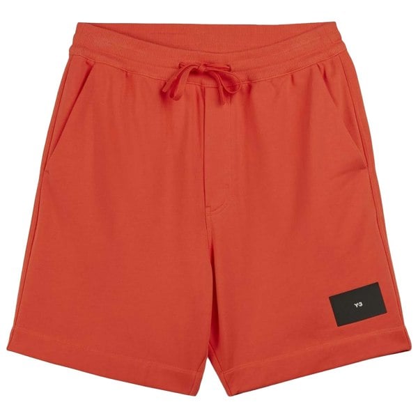 Y-3 Mens Organic Cotton Shorts - Orange