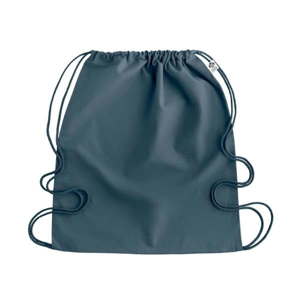 MidOcean Yuki Organic Cotton Drawstring Bag - Blue - 
