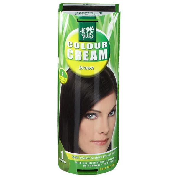 Hennaplus Colour Cream Brown 4 60ml