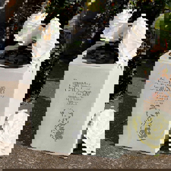 Personalised Memento Company Personalised Teddy Bear Memorial Vase