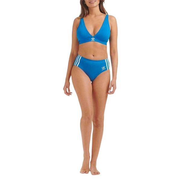 Adidas Womens/Ladies Cotton Blend Comfort Bra - Blue - 