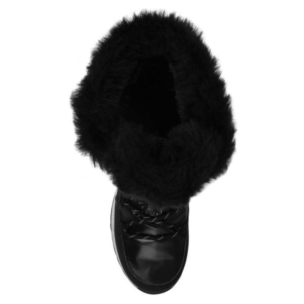 Dare 2b Womens Kardrona II Faux Fur Trim Snow Boots - Black - 