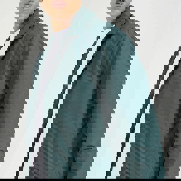 Brave Soul Green Lightweight Harrington Style Jacket - Green Image 4