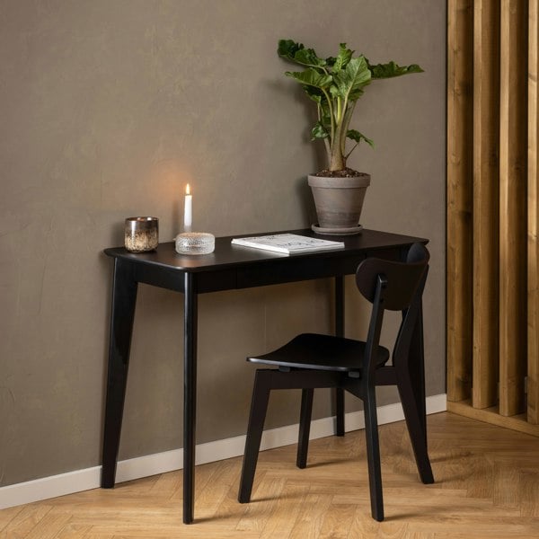 Furniture To Go Roxby Dining Chairs in Black Set of 2