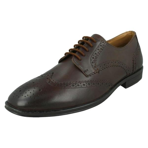 Thomas Blunt Mens Thomas Blunt Smart Wingtip Lace Up Leather Brogue Shoes A2201