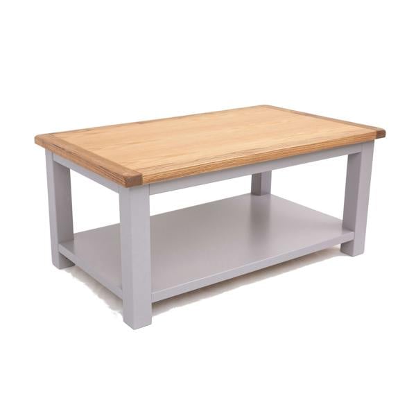 Coffee Table with Shelf - H45 W100 D60cm