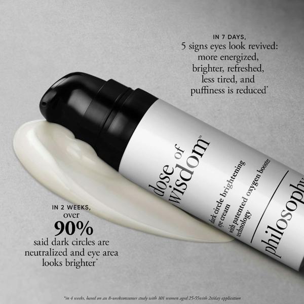 philosophy Dose Of Wisdom Dark Circle Brightening Eye Cream 15ml - Additional 6