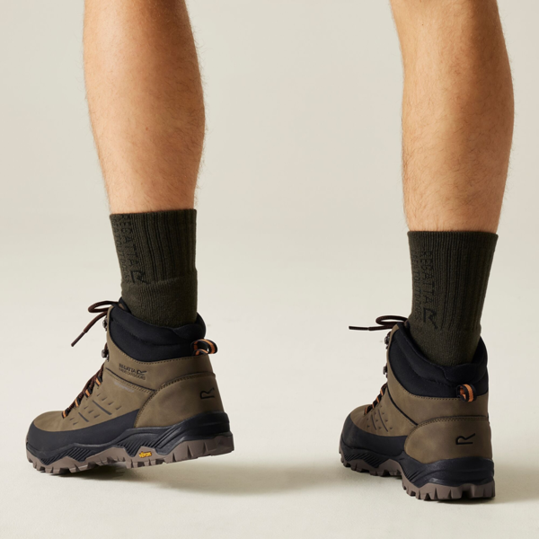 Regatta Mens Blake Walking Boots - Olive Green
