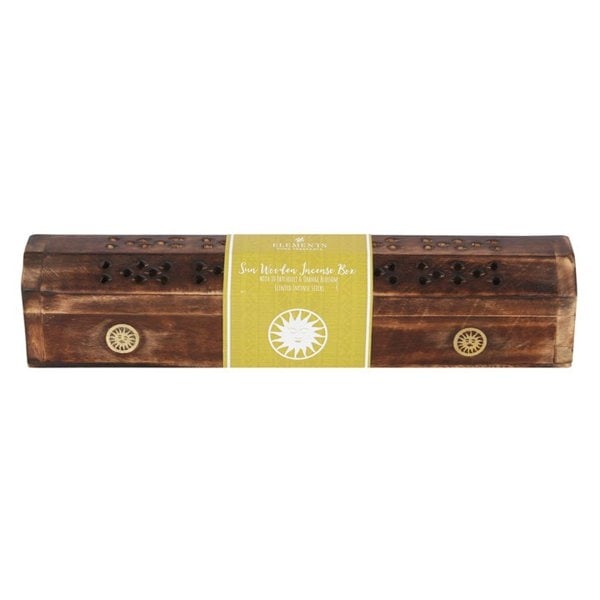 Serano Sun Wooden Patchouli & Orange Incense Box Set