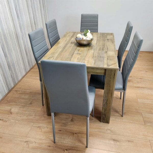Kosy Koala Dining Table Set with 6 Chairs Dining Room and Kitchen table set of 6