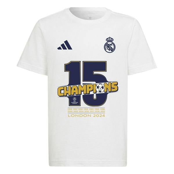 Adidas Childrens/Kids Winners Real Madrid CF T-Shirt - White - 