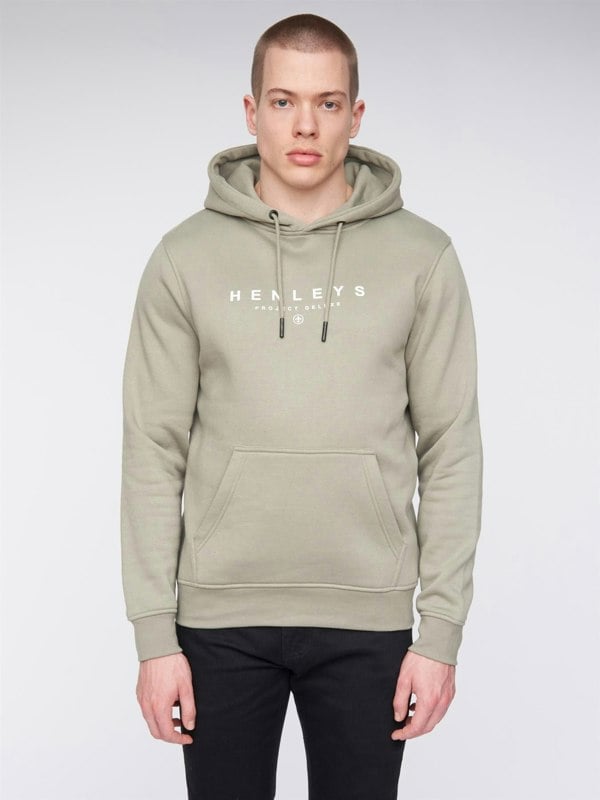 Henleys Ninesix Hoodie - Dusty Olive