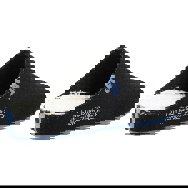 Hush Puppies The Good Slipper 90% Recycled RPET Polyester Men's Black/Blue Slippers