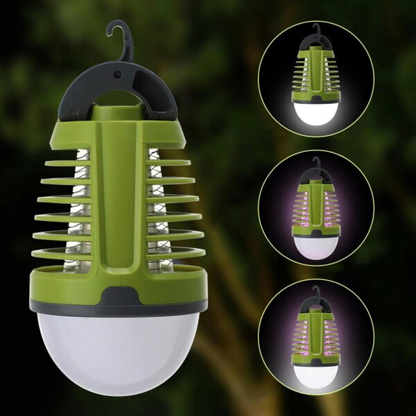 Dyzi Outdoor Rechargeable Mosquito Killer LED Lantern Light