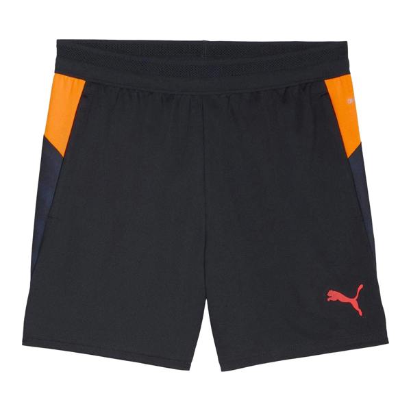 Puma Childrens/Kids Cup Shorts - Navy/Orange - 