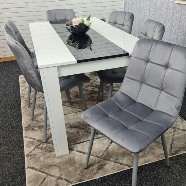 Kosy Koala Dining Table Set with 6 Chairs Dining Room and Kitchen table set of 6