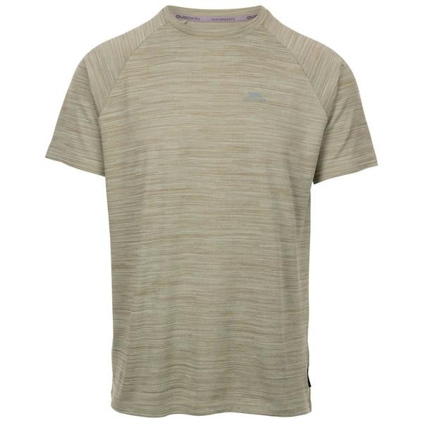 Trespass Mens Leecana TP75 T-Shirt - Light Sage Marl - 