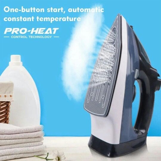 Havendro Electric Steam Iron Non-Stick Soleplate Dry/Steam Iron Adjustable Temp