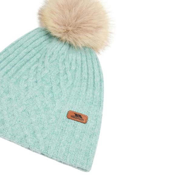 Trespass Womens/Ladies Cedar Knitted Beanie - Dusty Teal - 