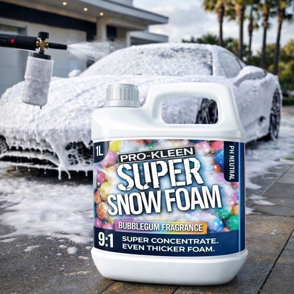 ProKleen Pro-Kleen Super Snow Foam Car Shampoo 1L Bubblegum