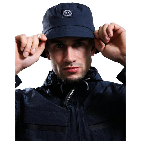 Marshall Artist Ripstop Bucket Hat Navy