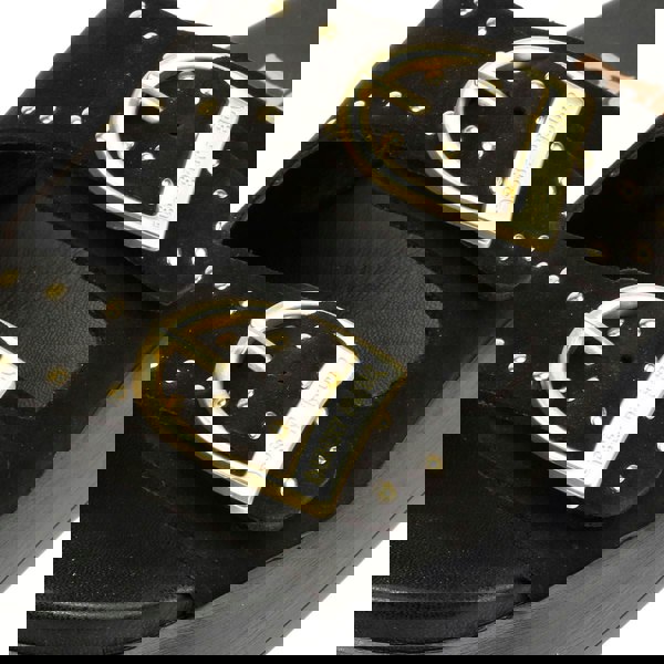 Desert Fleur Girasol Nubuck Women's Black Sandals