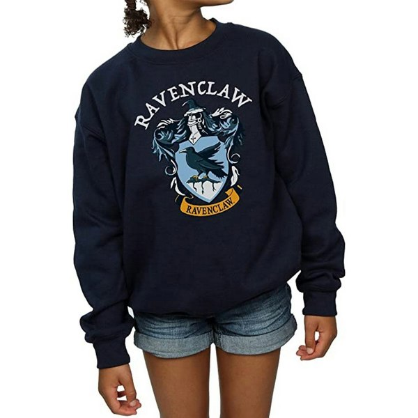 Harry Potter Girls Ravenclaw Sweatshirt - Navy Blue