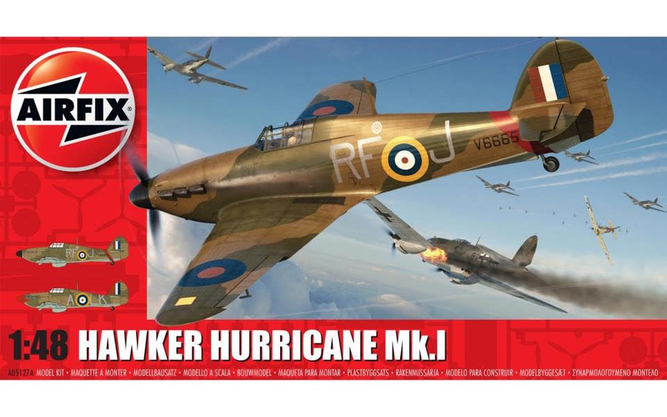 Airfix British Hawker Hurricane Mk.I (1:48 Scale)