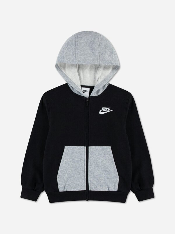 Nike Boys Lifestyle Hoody Tracksuit in Black