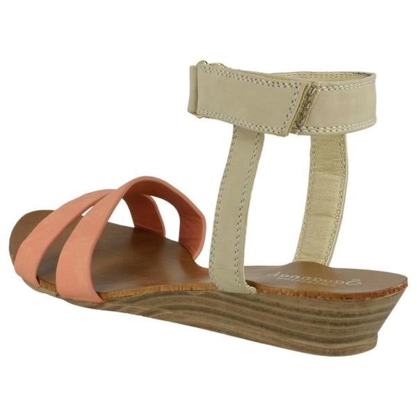 Savannah Ladies Savannah Low Heel Sandal