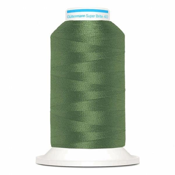 Gutermann Super Brite Polyester 40 Embroidery Thread 1000m Polyester Thread Suitable For Embroidery