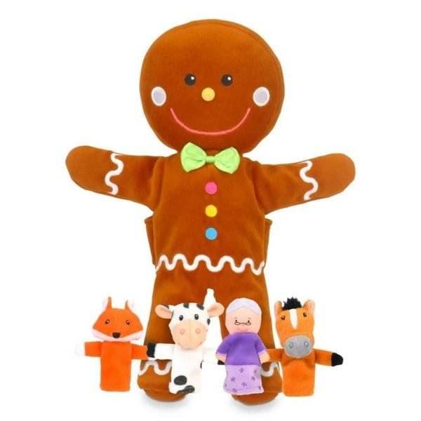 Fiesta Crafts Gingerbread Man Set Hand Puppet