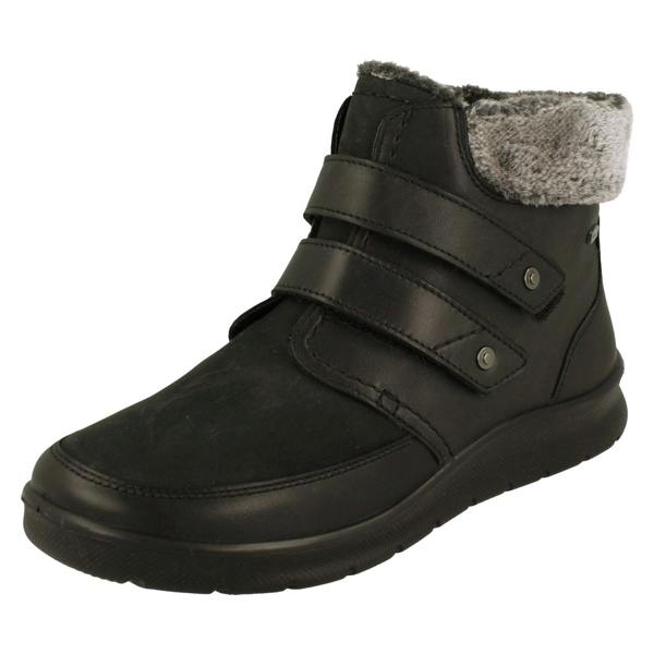 Padders Ladies Padders Dual Fit Ankle Boots With Aqua Membrane Havana