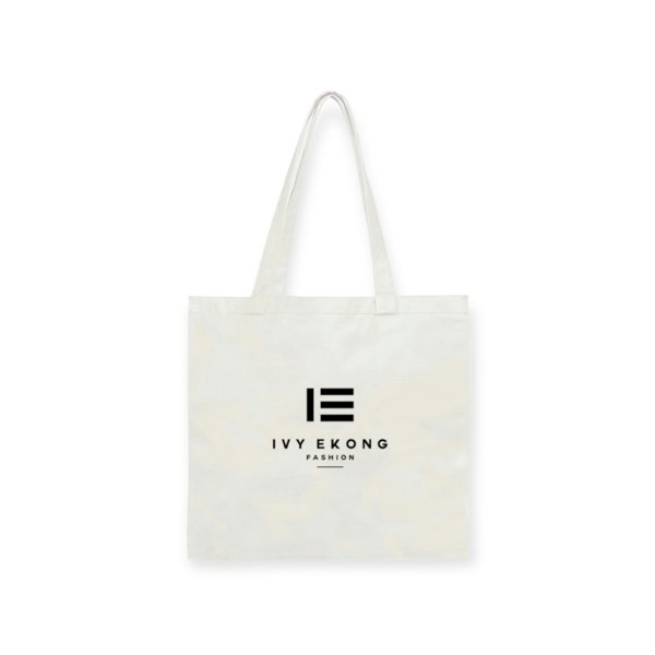 Ivy Ekong Fashion IEF Classic Sustainable Medium Tote Bag