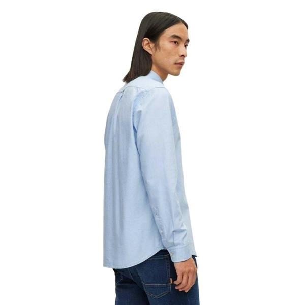 Boss Mens Rickert Oxford Shirt - Blue - 