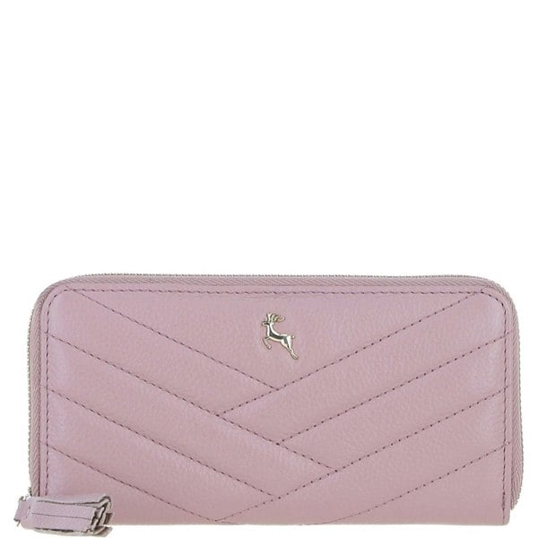 Luxury Real Leather RFID-Protected Purse: 32049
